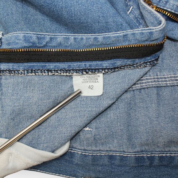 40 POINTER BRAND Denim Carpenter Shorts MadeInUSA Vintage - Picture 5 of 7